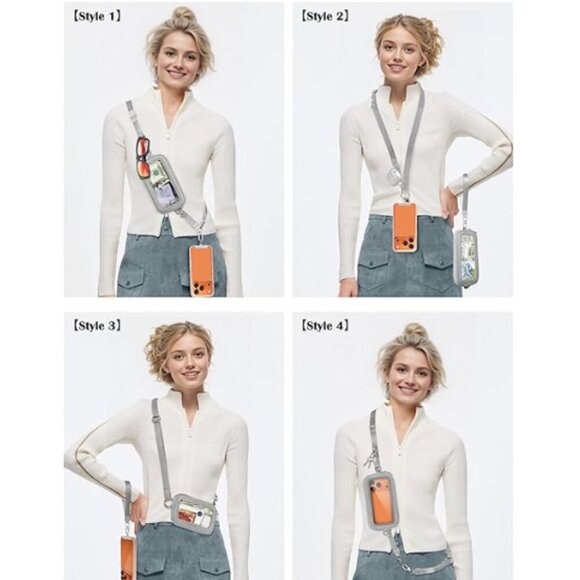 NEW Wallet Crossbody Hands Free with Window - Picture 2 of 4